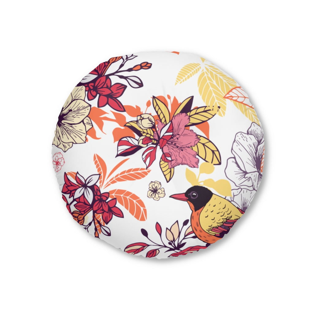 Tufted Floor Pillow, Round