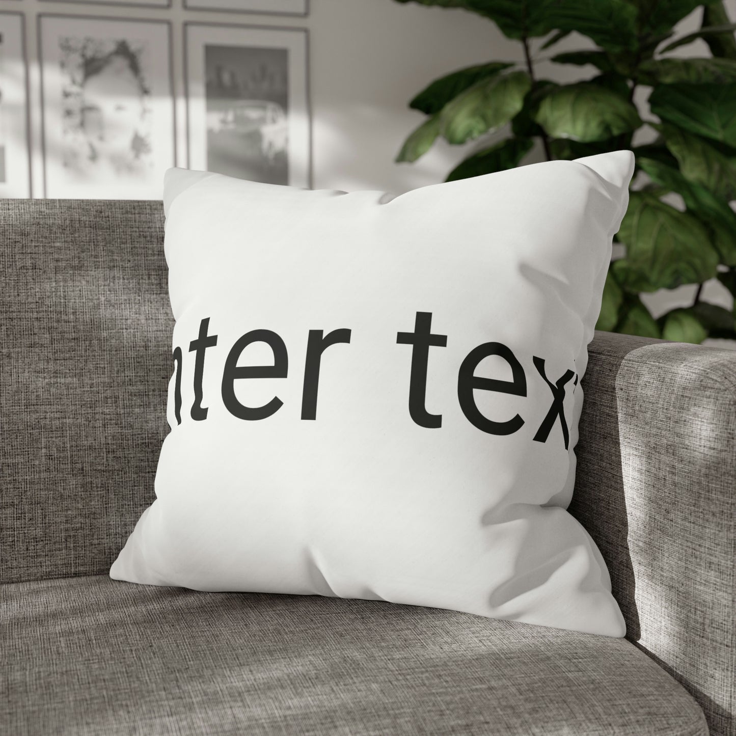 Spun Polyester Pillowcase