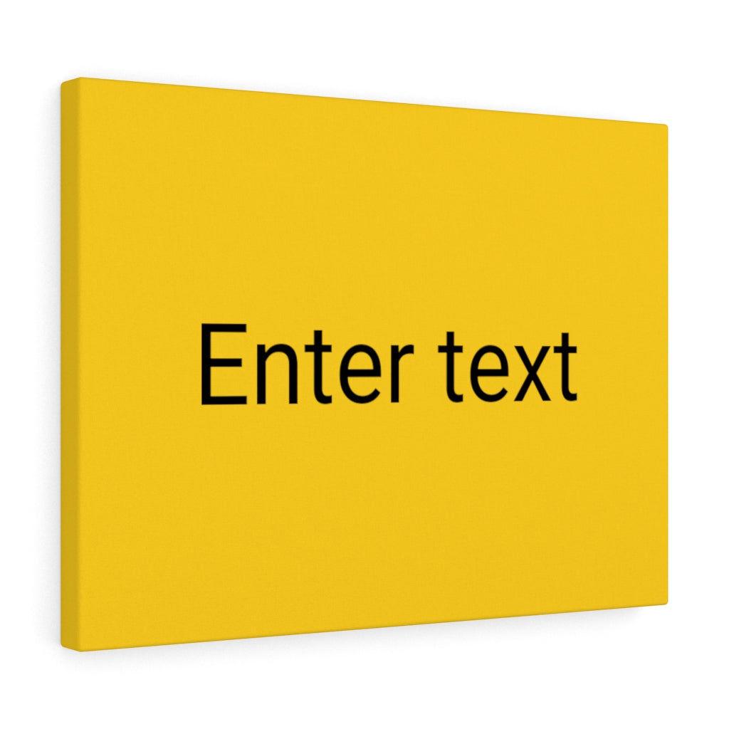 Satin Canvas Stretched