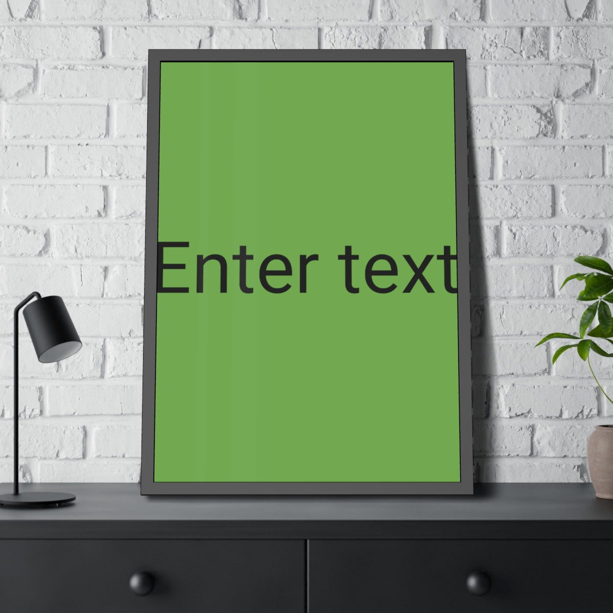 Framed Paper Posters