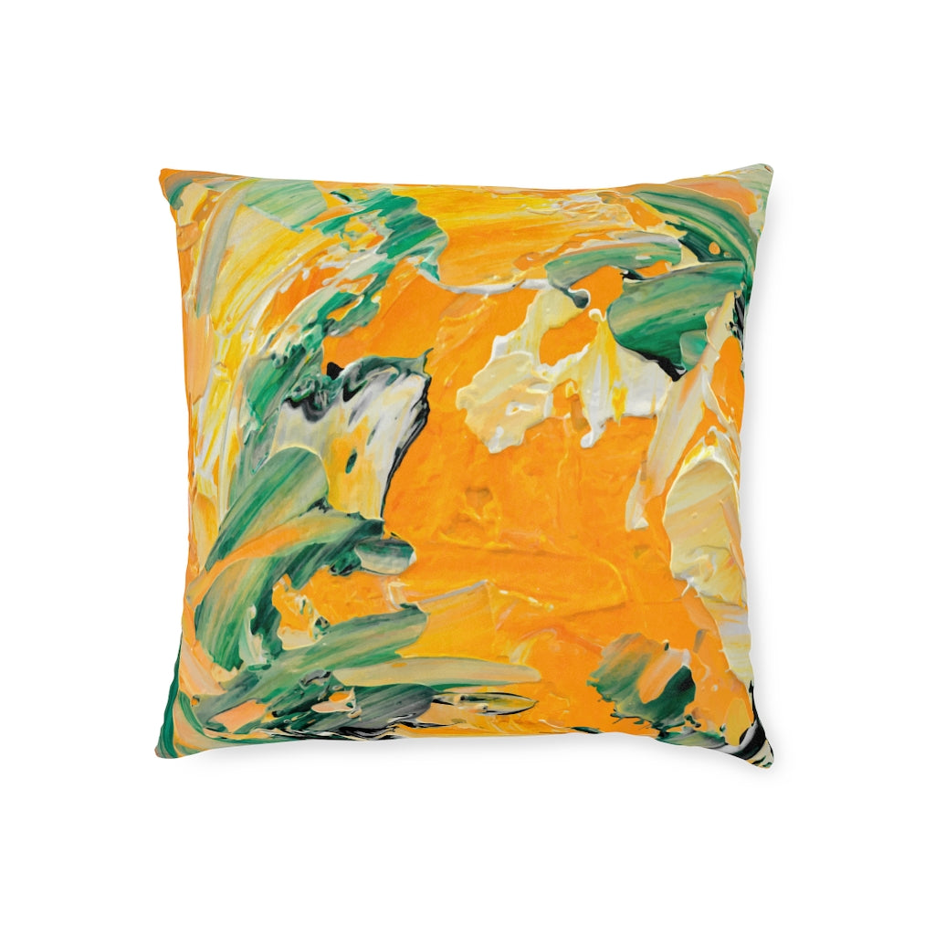 Square Pillow - White Back