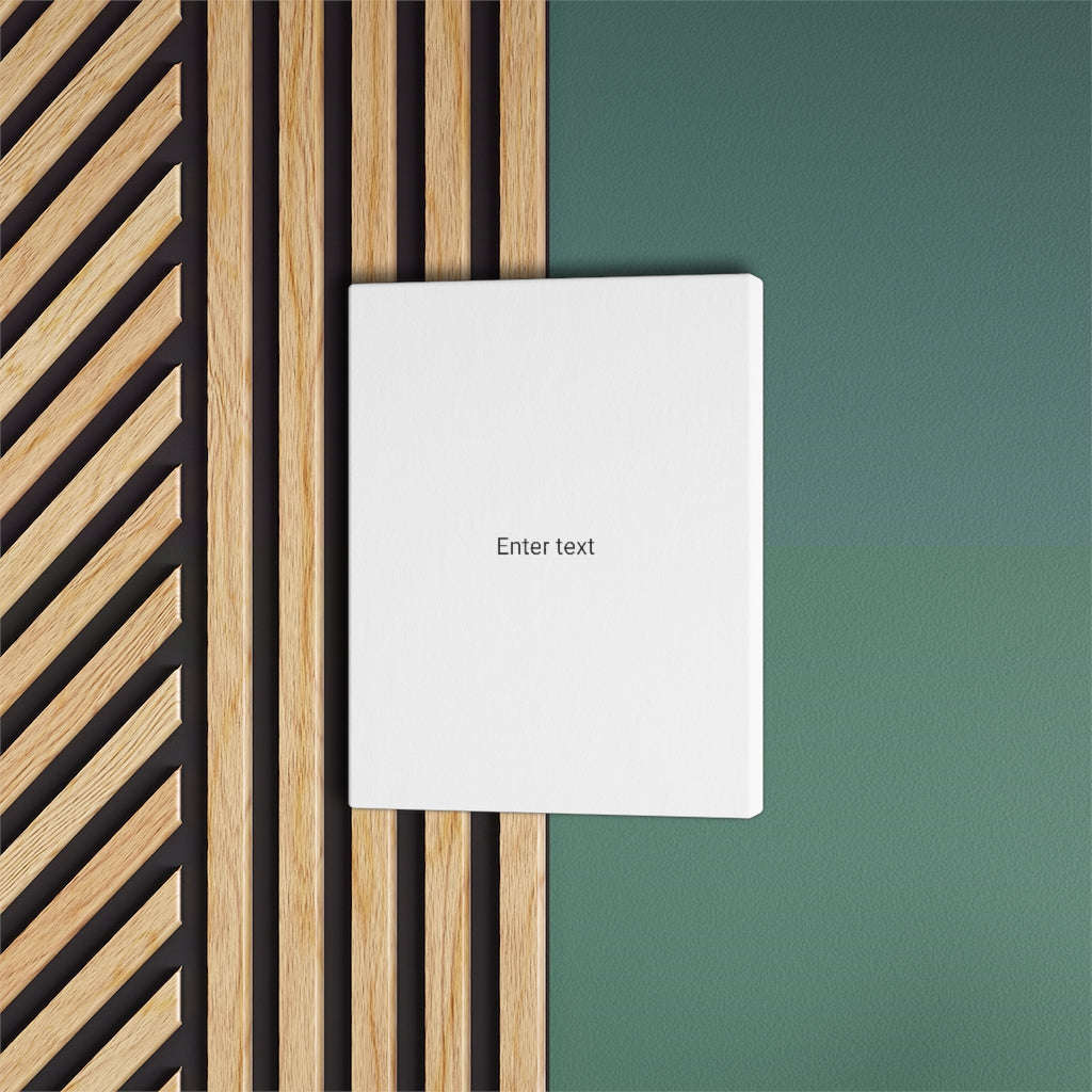 Satin Canvas Stretched