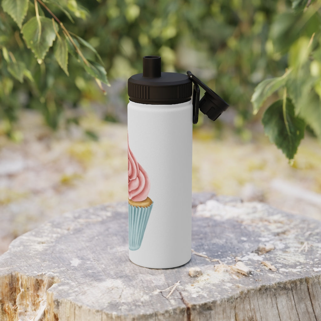 Stainless Steel Water Bottle, Sports Lid