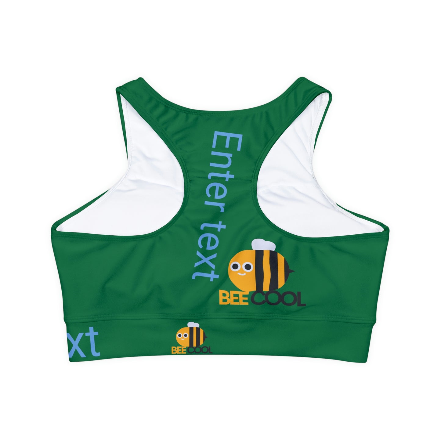 Fully Lined, Padded Sports Bra