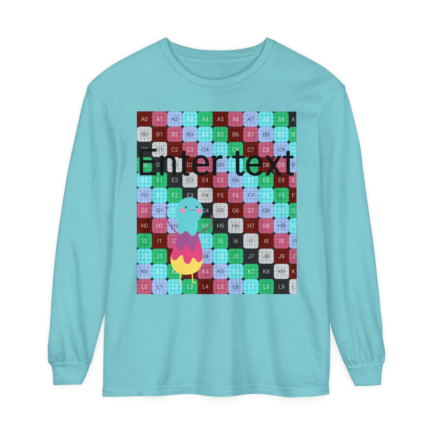 Unisex Garment-dyed Long Sleeve T-Shirt