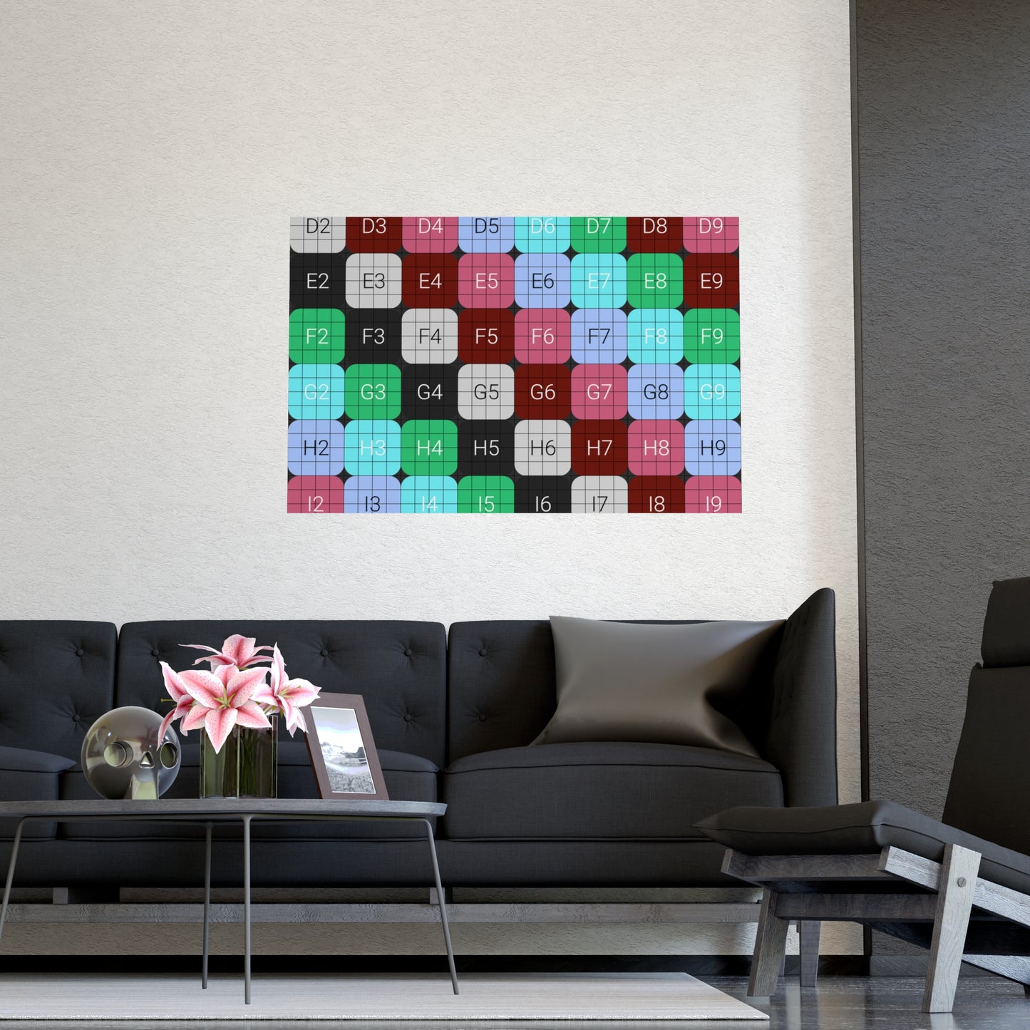 Vertical and Horizontal Matte Posters