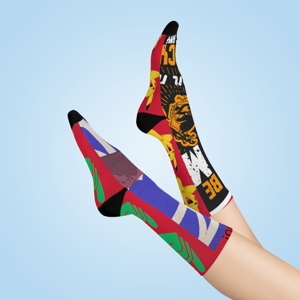 Sublimation Crew Socks