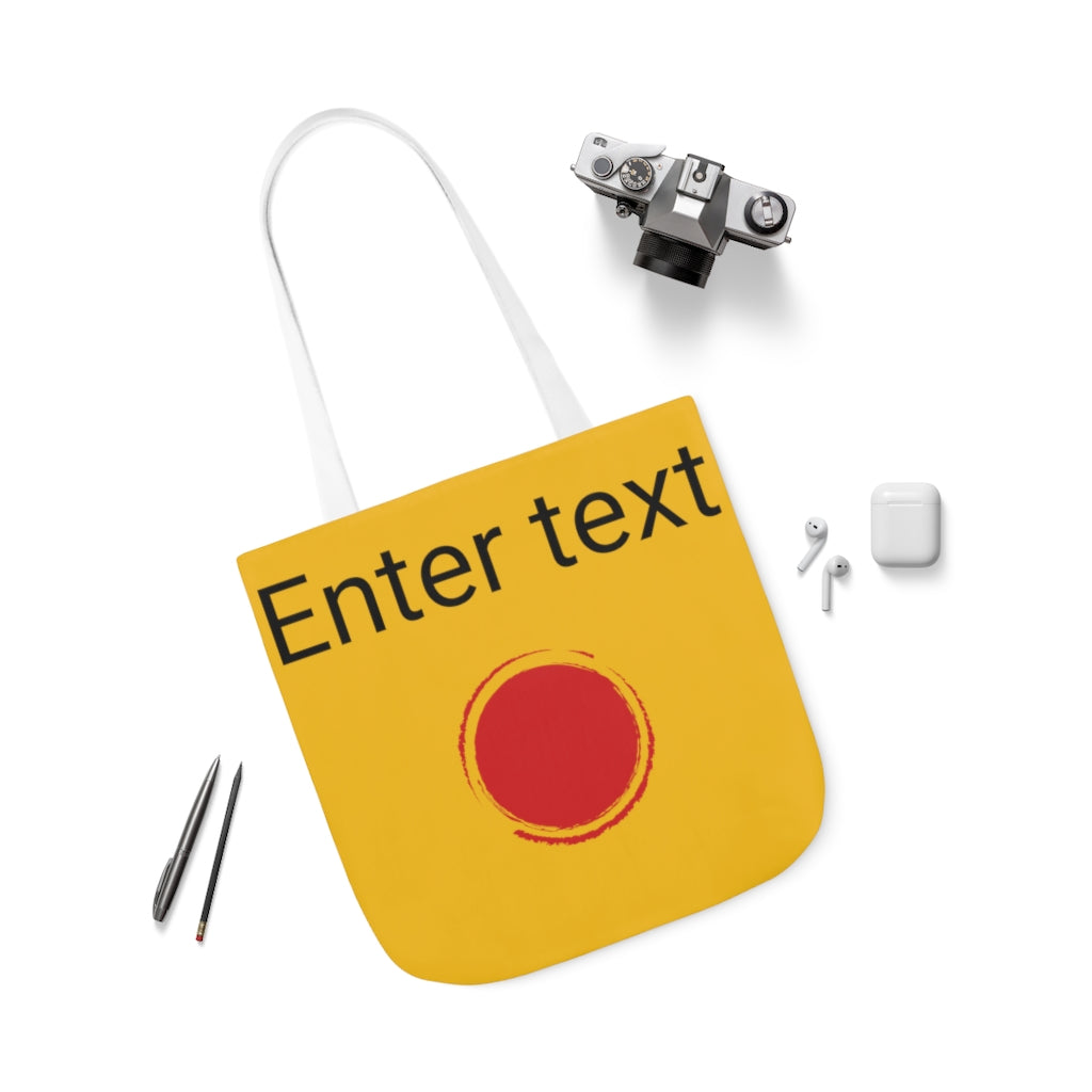 Polyester Canvas Tote Bag