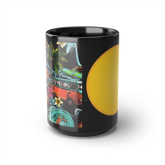 Black Mug, 15oz