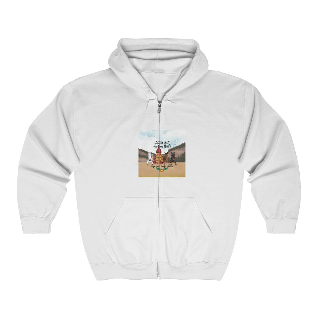 Unisex Heavy Blend™ Full Zip Hooded Sweatshirt