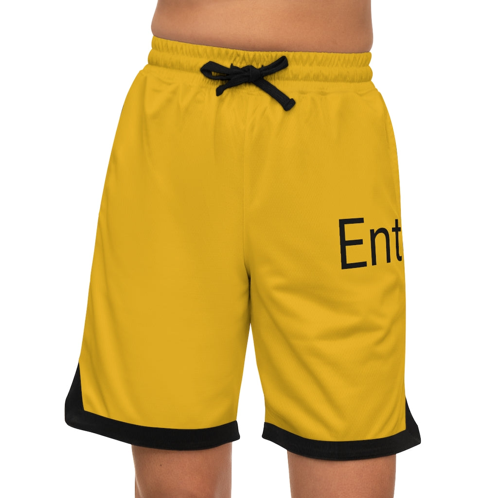 Basketball Rib Shorts (AOP)