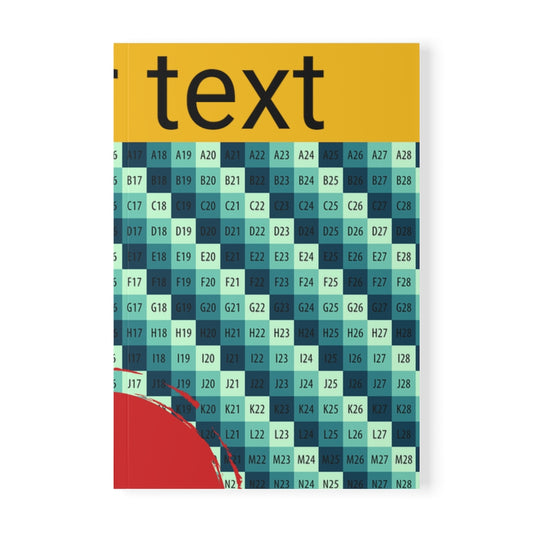 Glue Bound Softcover Notebook, A5