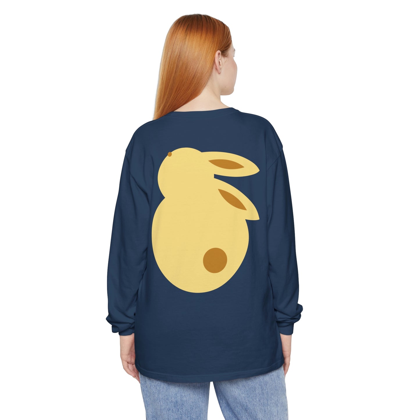 Unisex Garment-dyed Long Sleeve T-Shirt