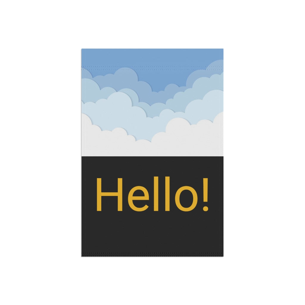 Garden House Flag (Front & Back Print)