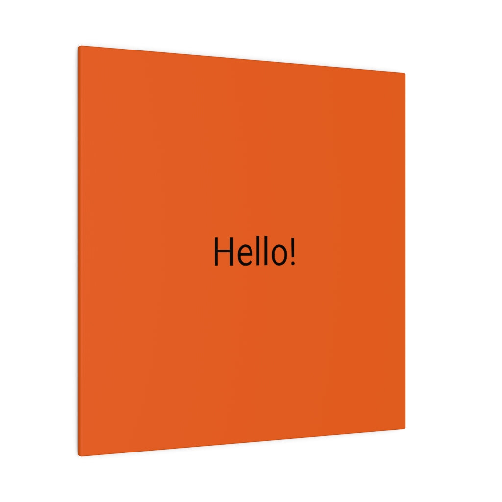 Matte Canvas, Stretched