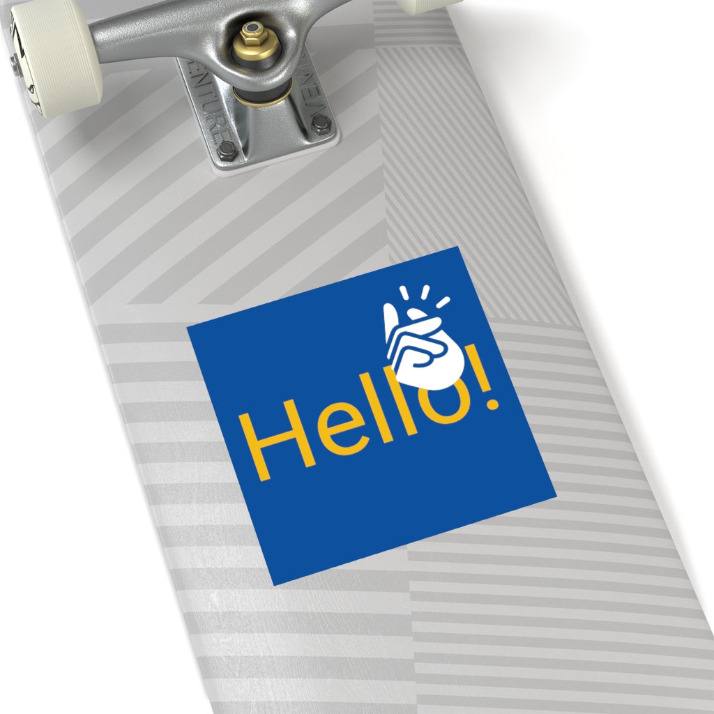 Square Stickers, Indoor/Outdoor