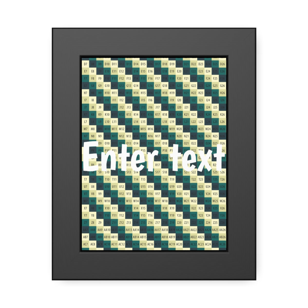 Framed Paper Posters