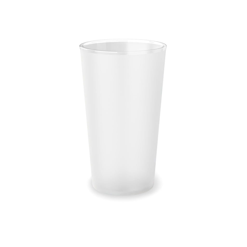 Frosted Pint Glass, 16oz