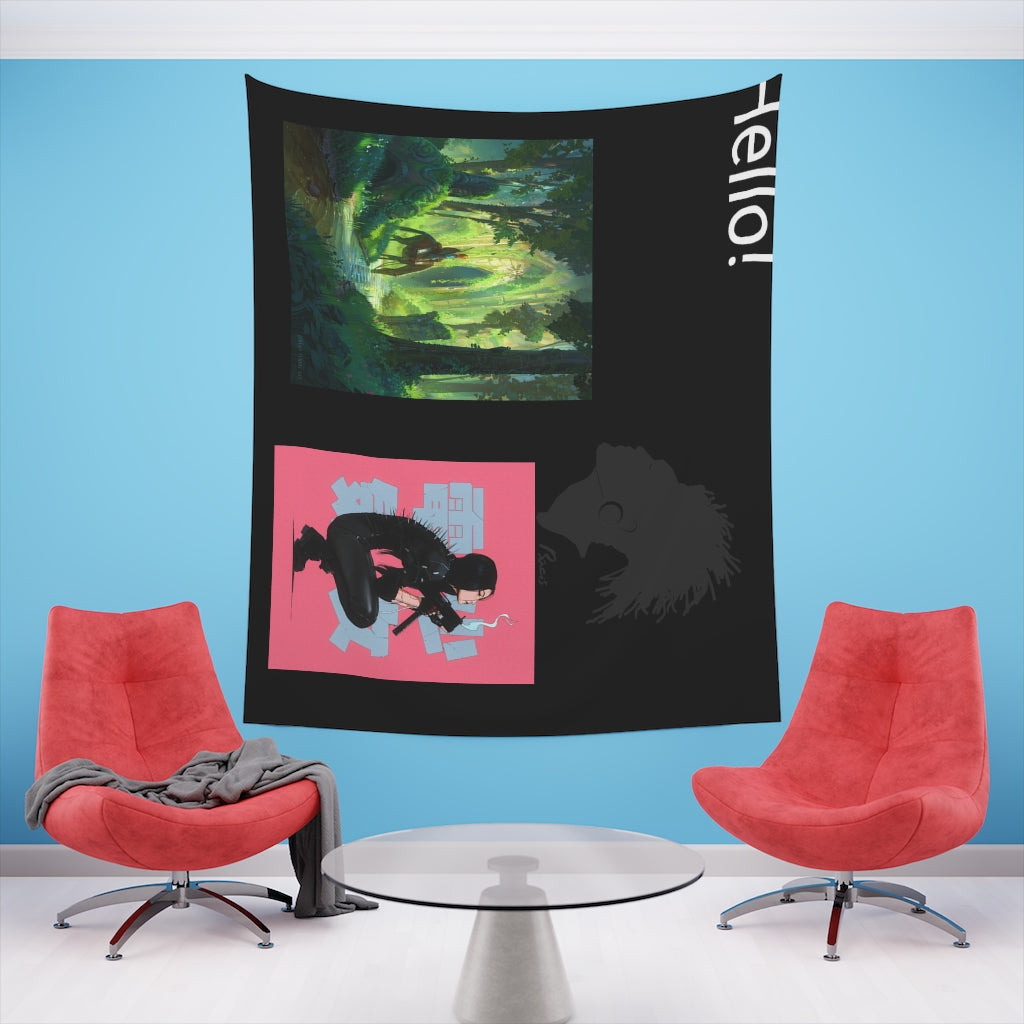 Printed Wall Tapestry