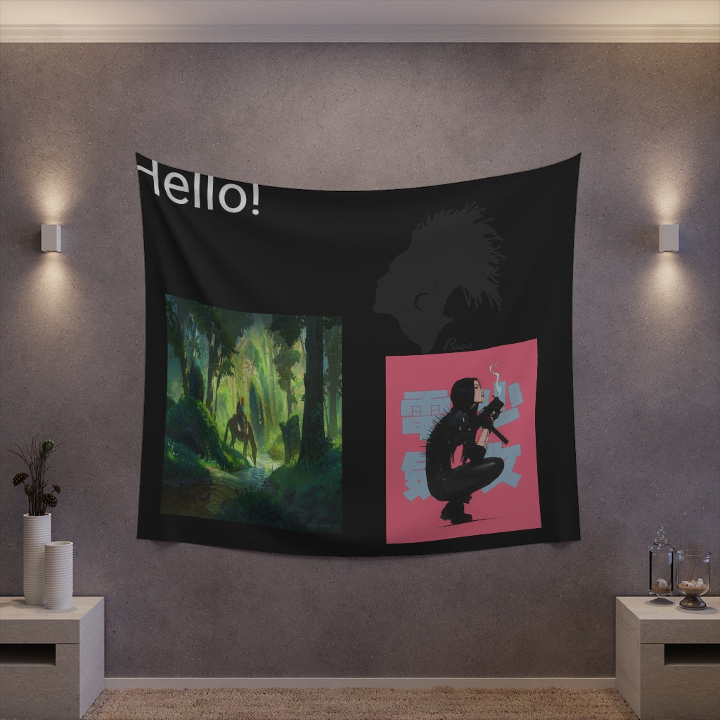 Printed Wall Tapestry