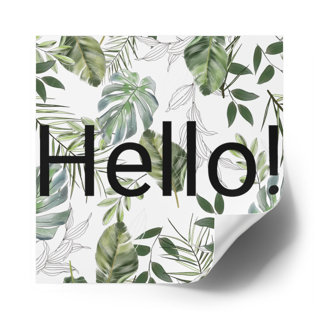 Laminate Stickers, Square