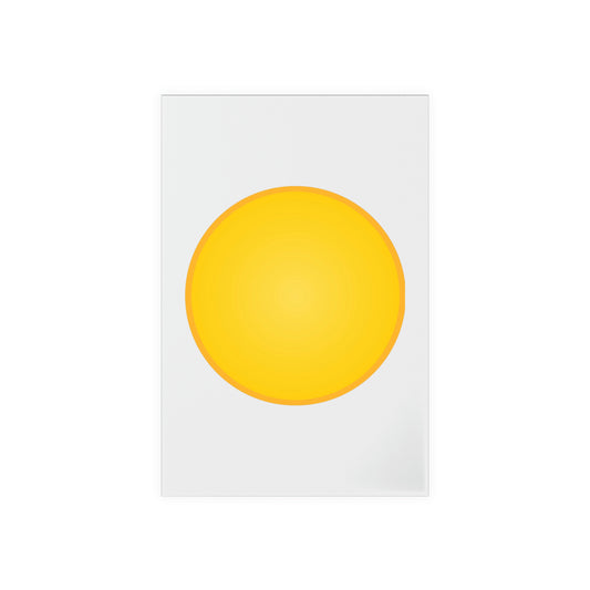 Acrylic Sign with a Wooden Stand