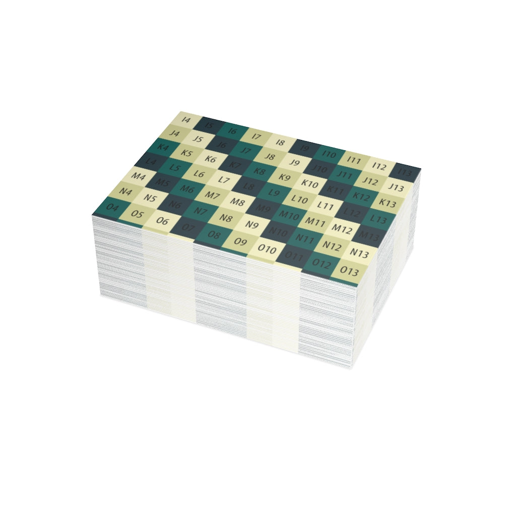 Folded Greeting Cards (1, 10, 30, and 50pcs)