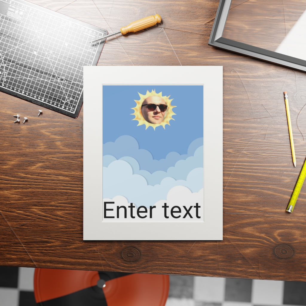 Fine Art Prints (Passepartout Paper Frame)