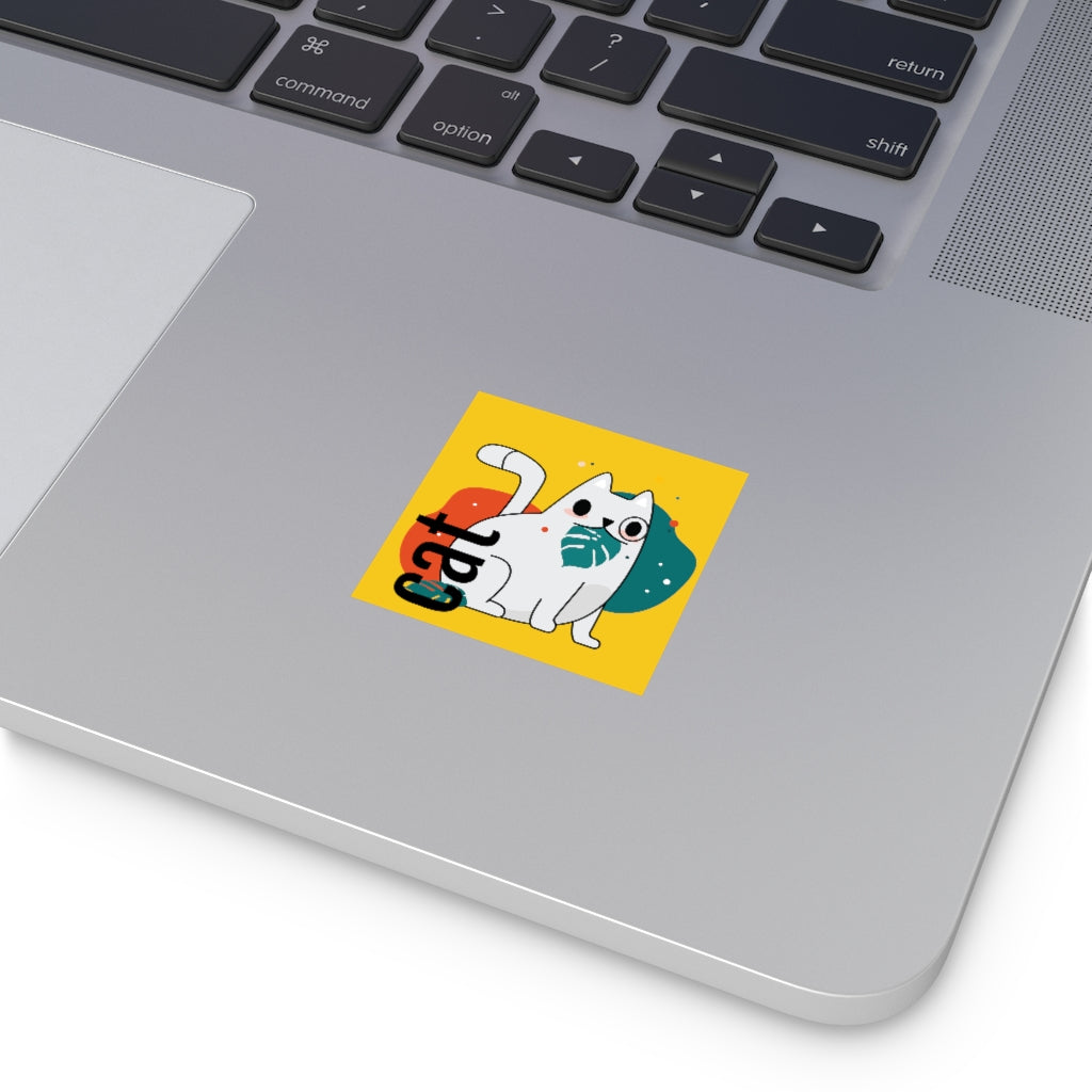 Square Stickers, Indoor/Outdoor