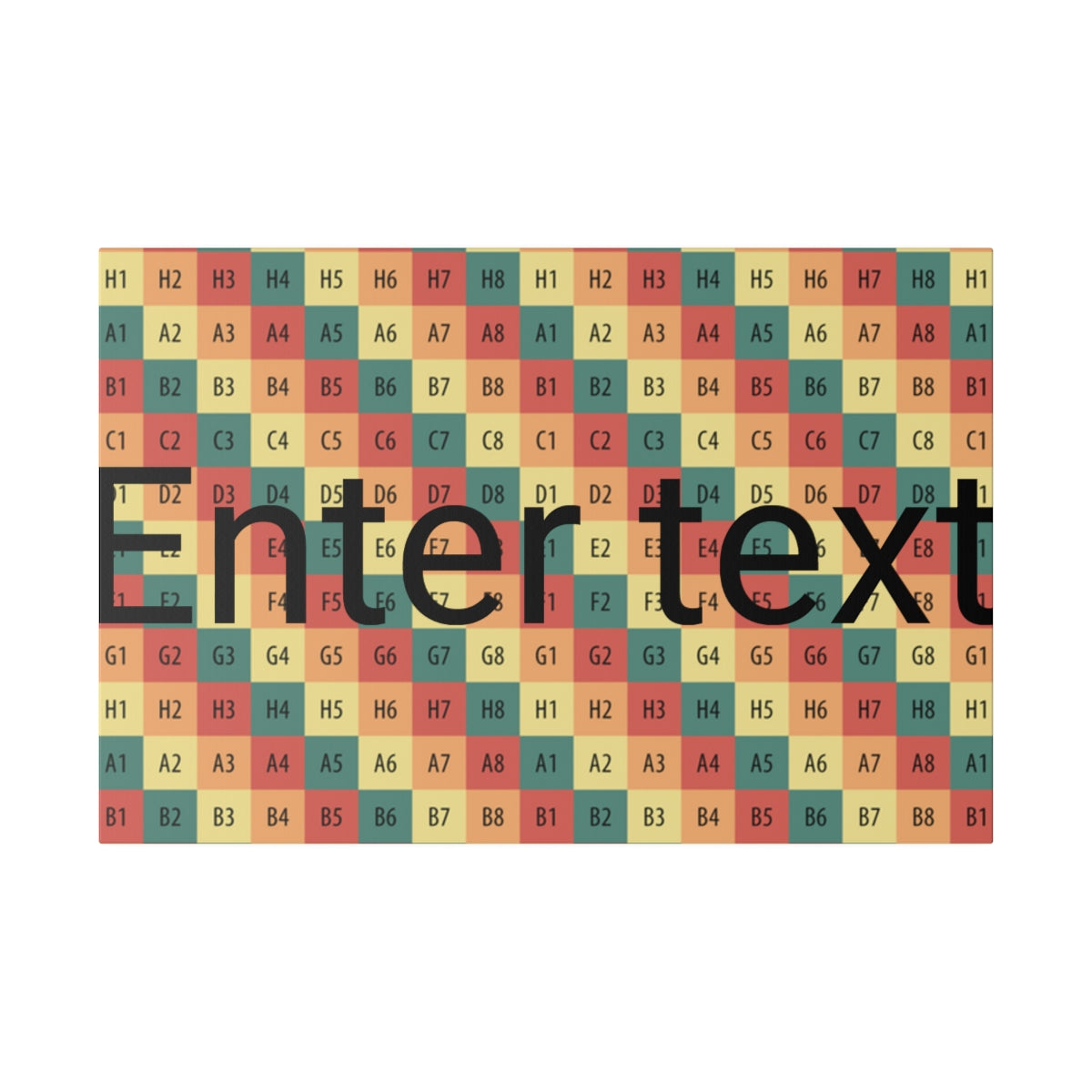 Matte Canvas, Stretched, 0.75"