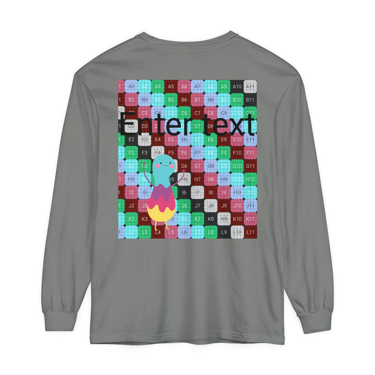 Unisex Garment-dyed Long Sleeve T-Shirt