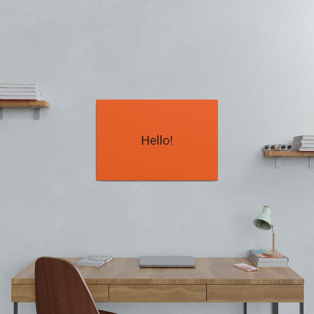 Matte Canvas, Stretched