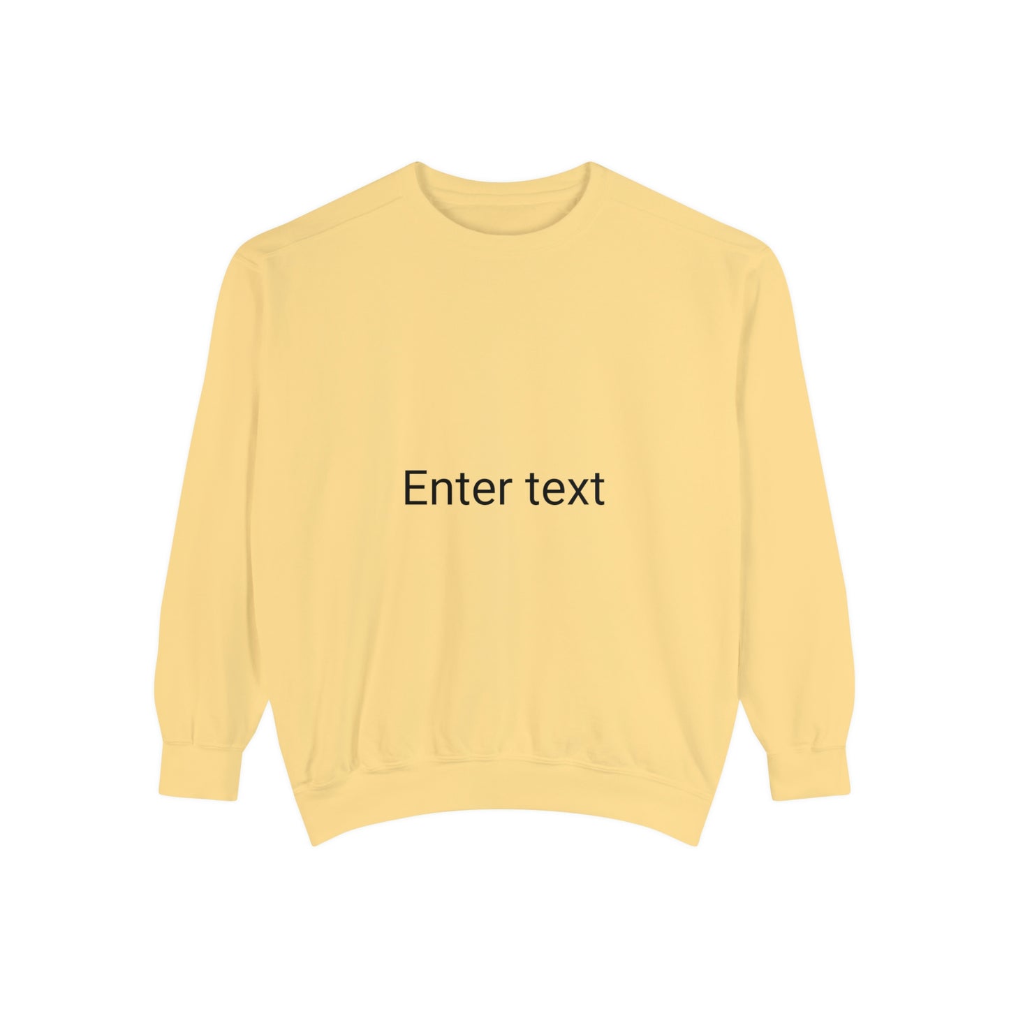 Unisex Garment-Dyed Sweatshirt