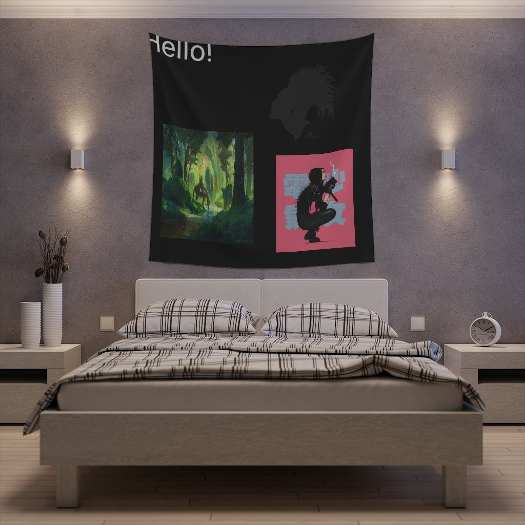 Printed Wall Tapestry