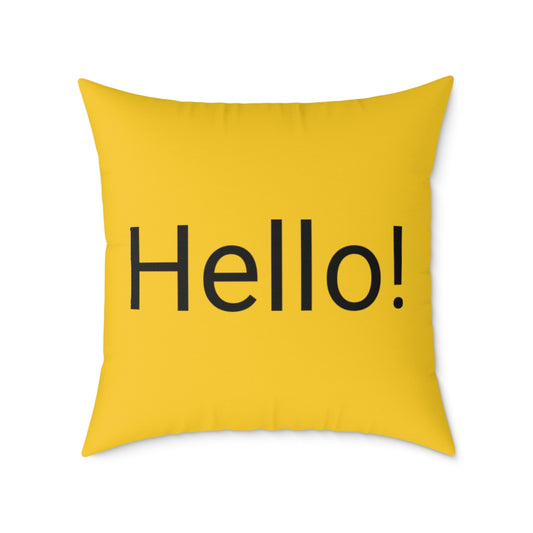 Spun Polyester Pillow