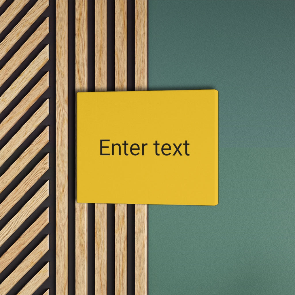 Satin Canvas Stretched