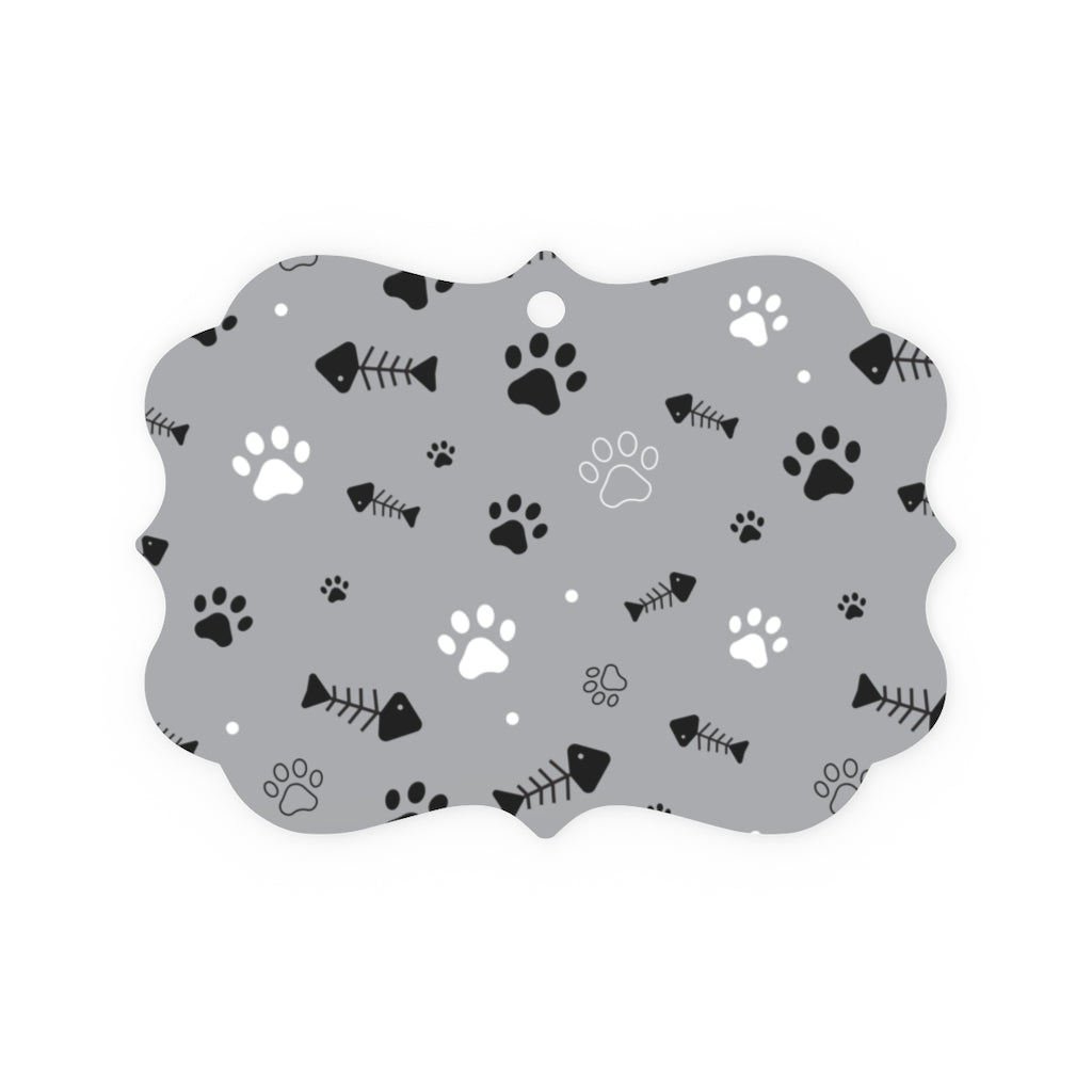 Metal Plaque Ornament