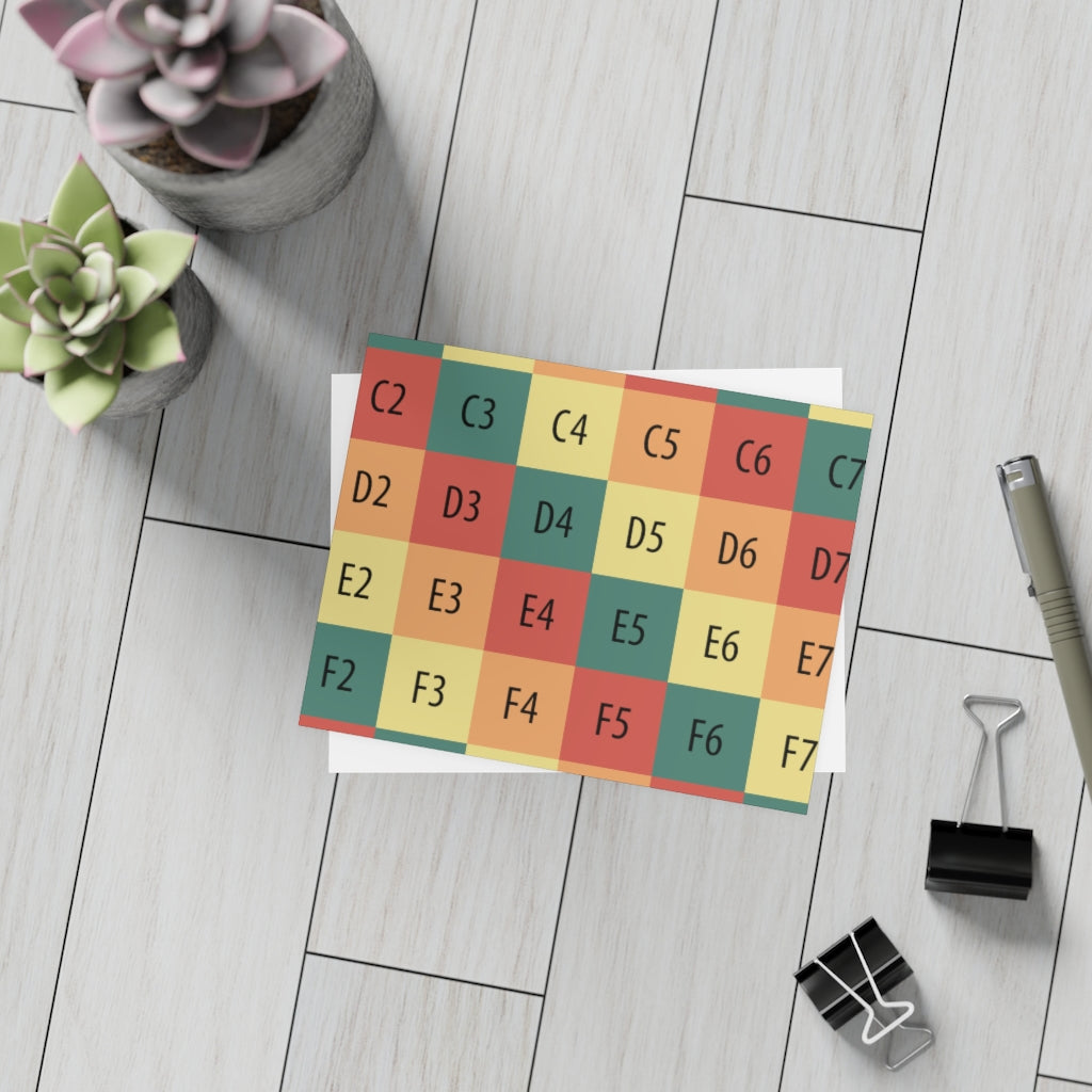 Unfolded Greeting Cards (10, 30, and 50pcs)