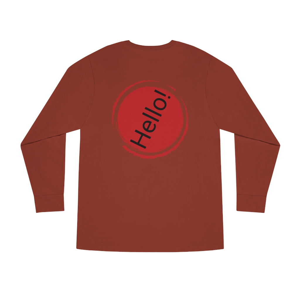 Unisex Long Sleeve Crewneck Tee