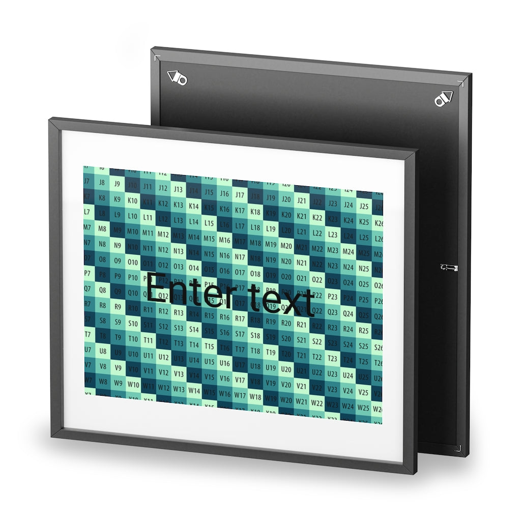 Framed Poster, Matte