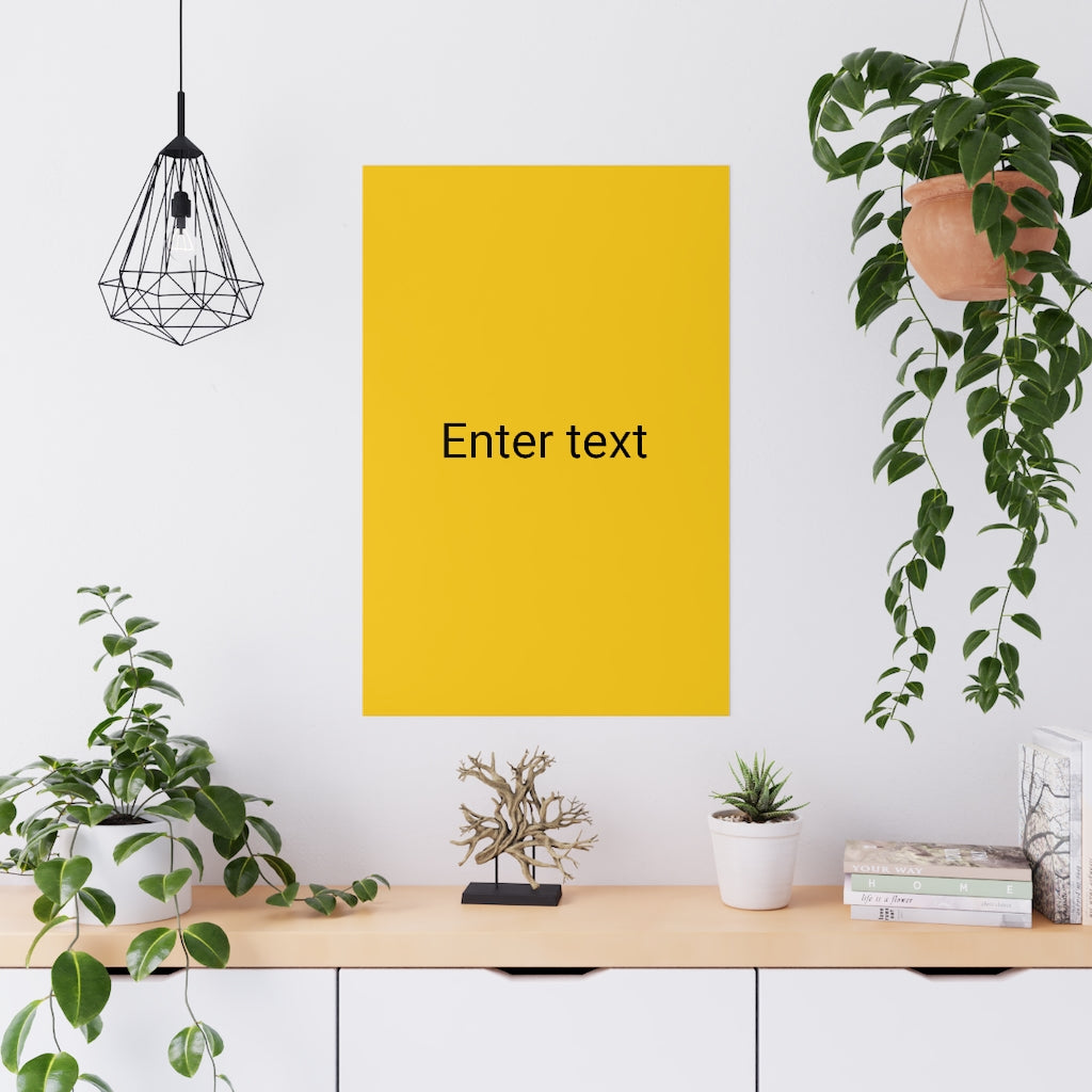 Premium Matte Posters