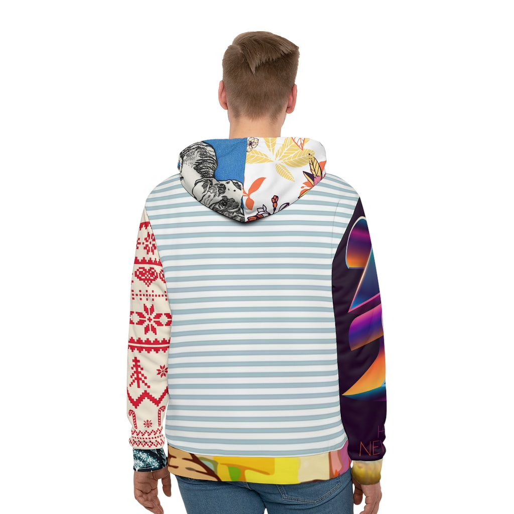 Men's All-Over-Print Hoodie