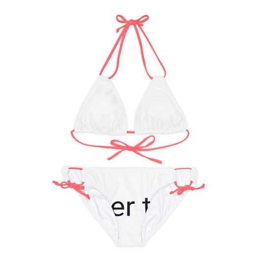 Strappy Bikini Set