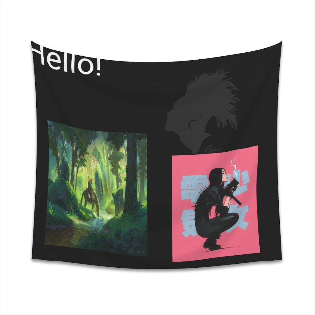 Printed Wall Tapestry