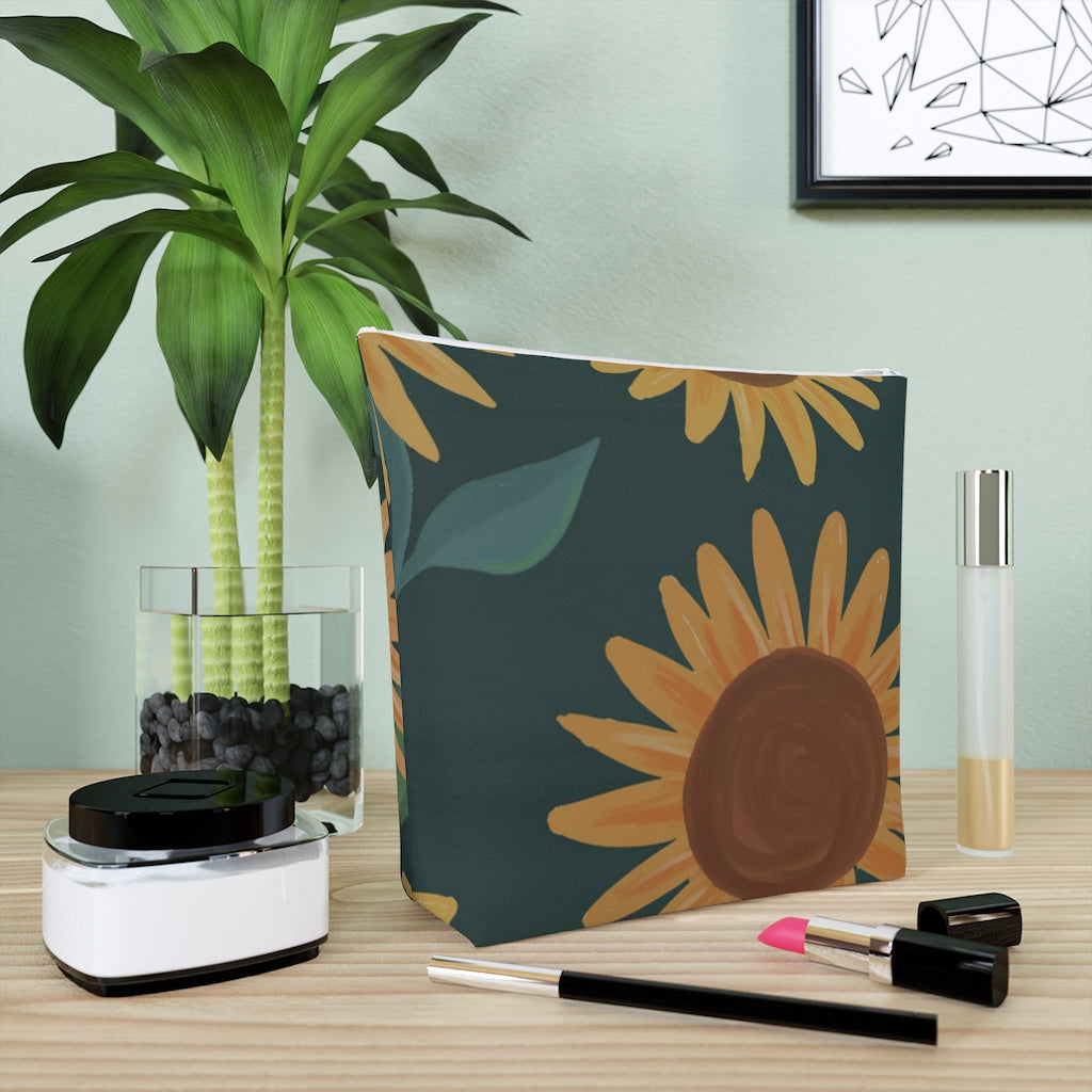 Cotton Drill Cosmetic Bag