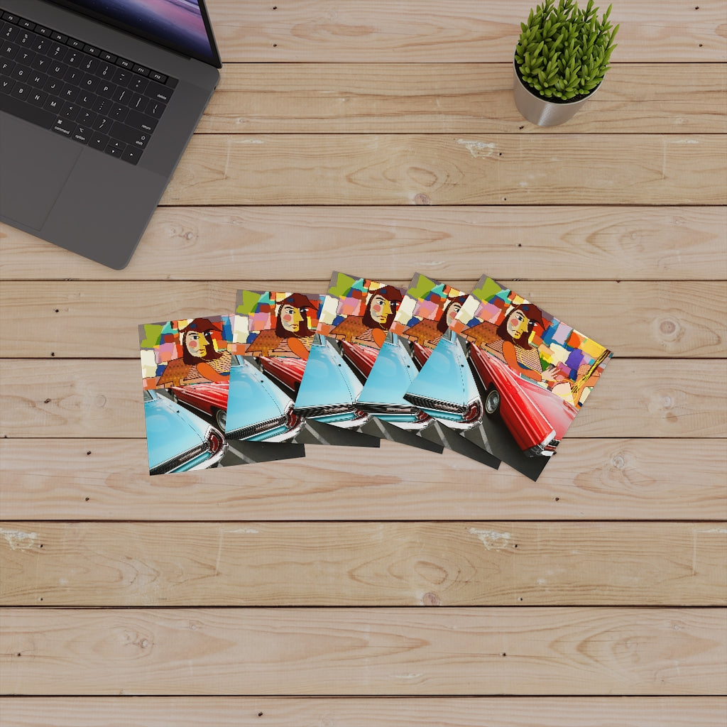 Laminate Stickers, Square