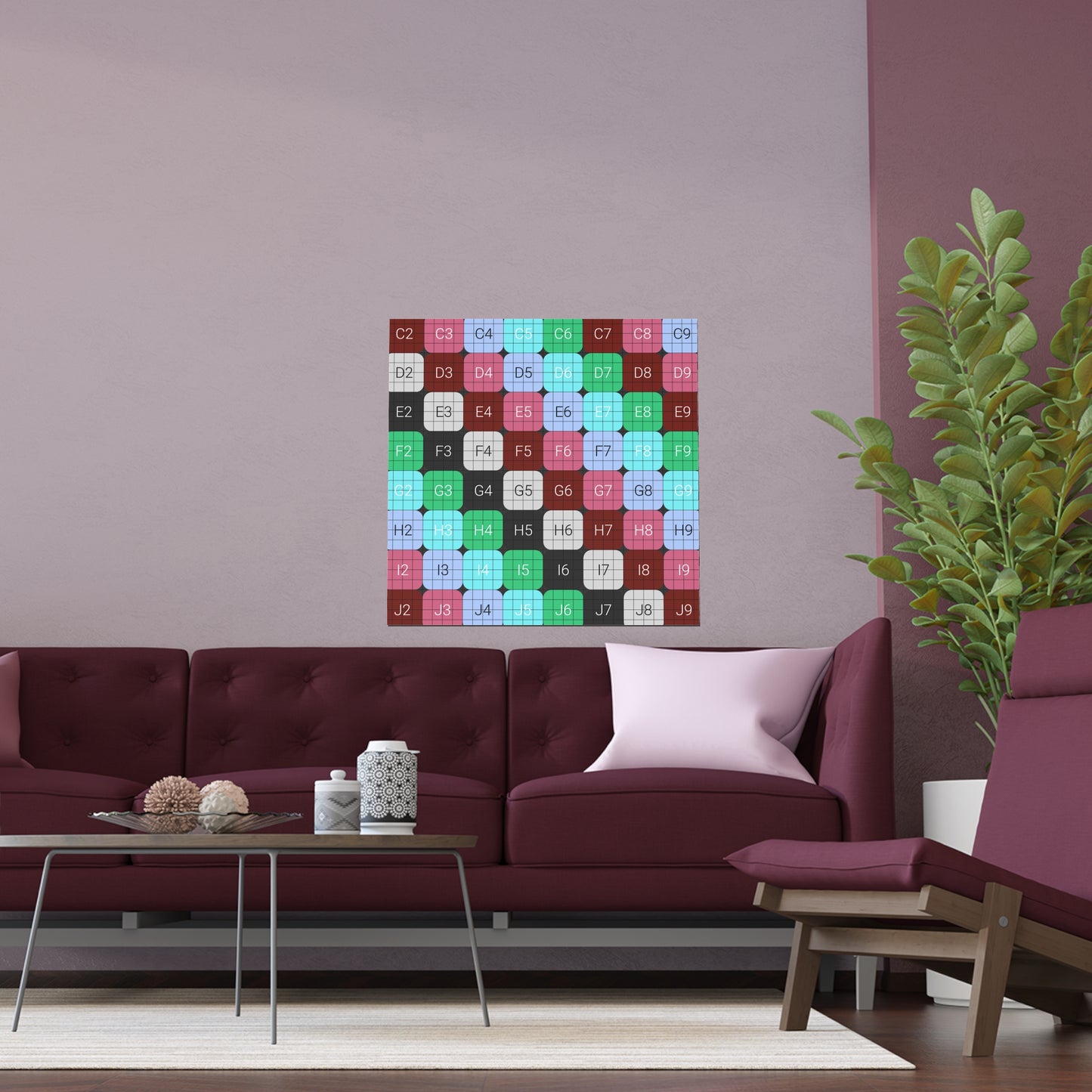 Indoor and Outdoor Silk Posters