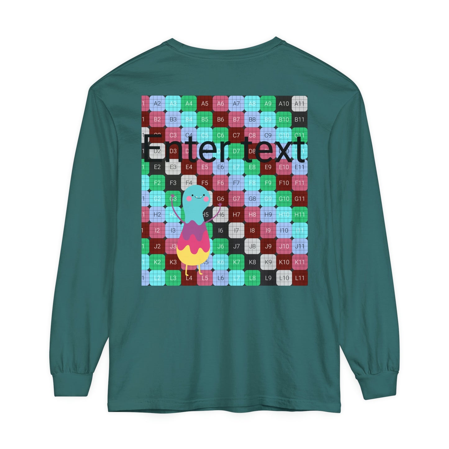 Unisex Garment-dyed Long Sleeve T-Shirt