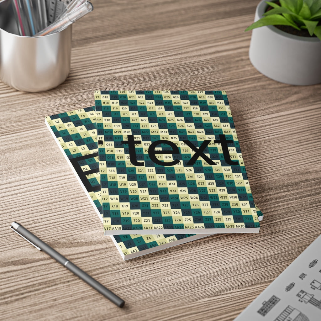 Glue Bound Softcover Notebook, A5