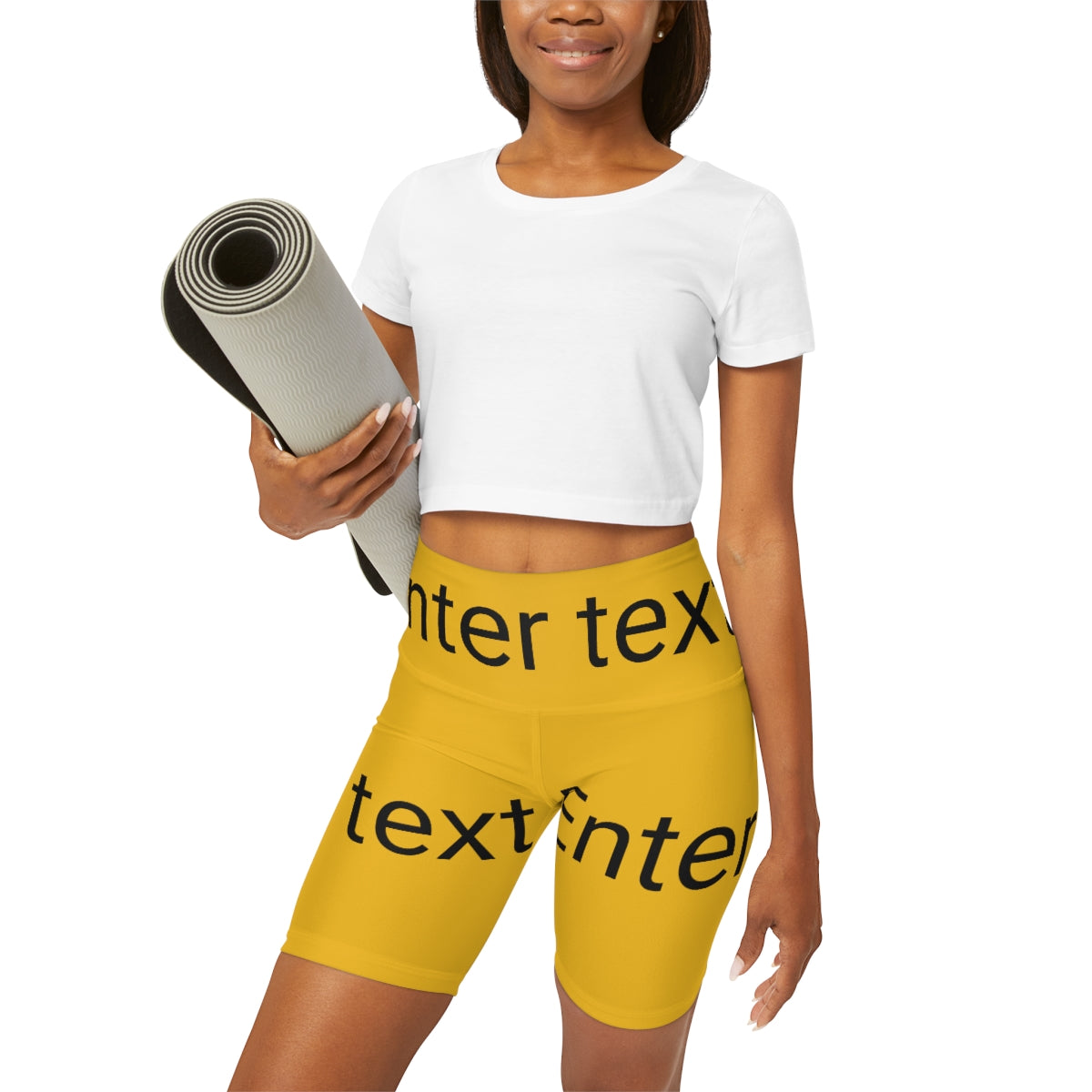 High Waisted Yoga Shorts